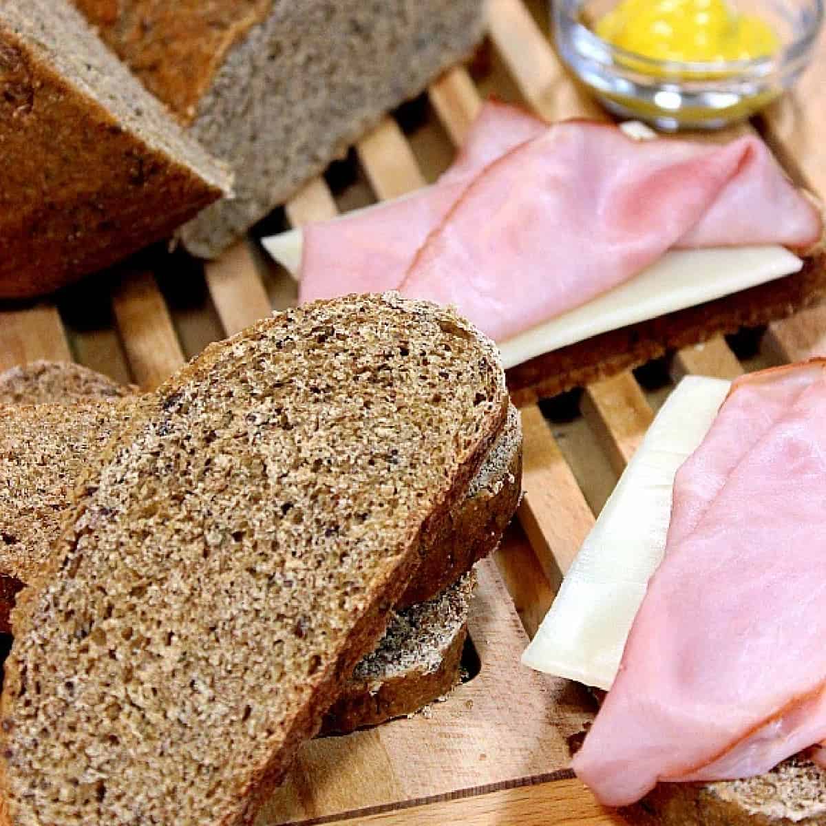 Homemade Rye Bread with Dill Recipe Kudos Kitchen by Renee