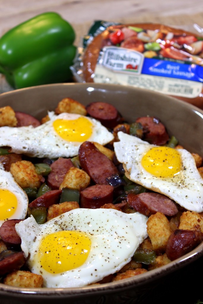 Smoke Sausage and Tater Tot Casserole Recipe