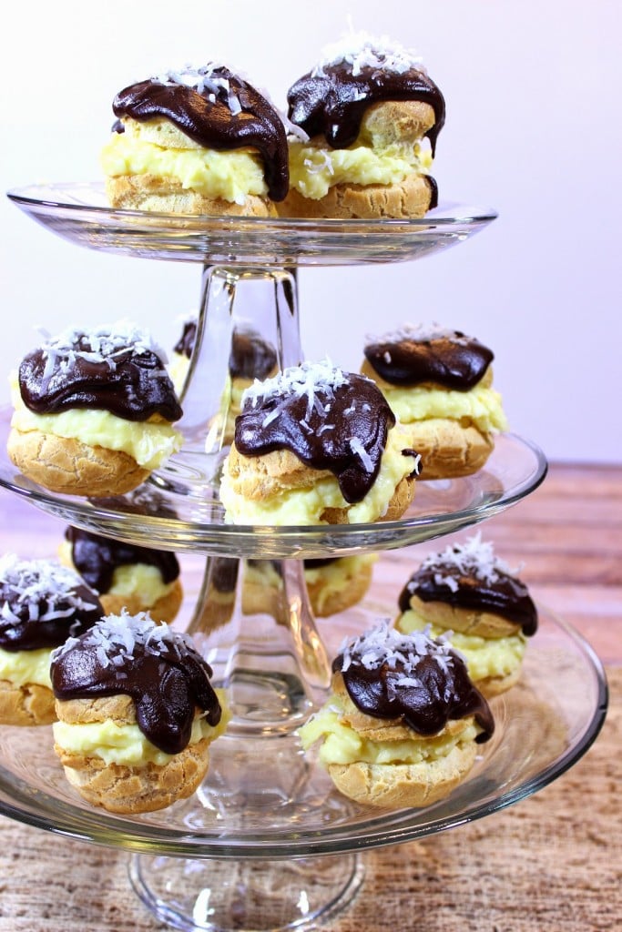 Coconut Cream Puffs