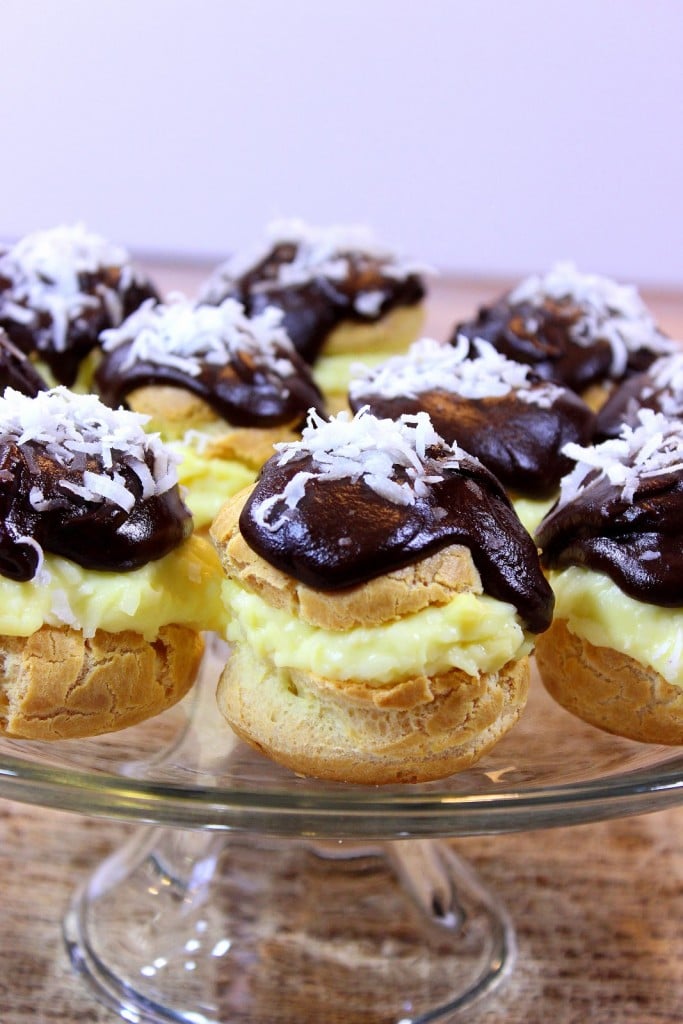 Coconut Cream Puffs 