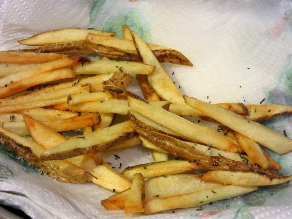 How to make homemade rosemary french fries - Kudos Kitchen by Renee