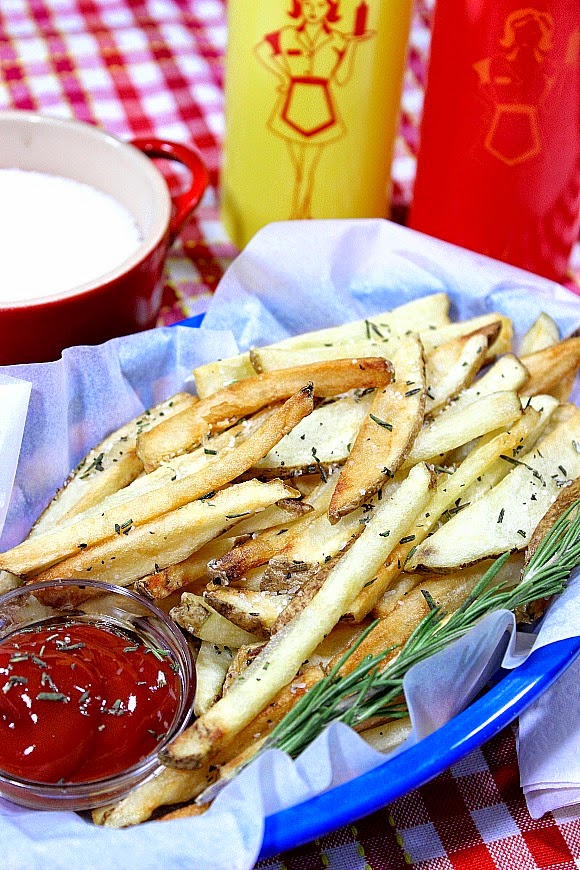 Rosemary French Fries - www.kudoskitchenbyrenee.com