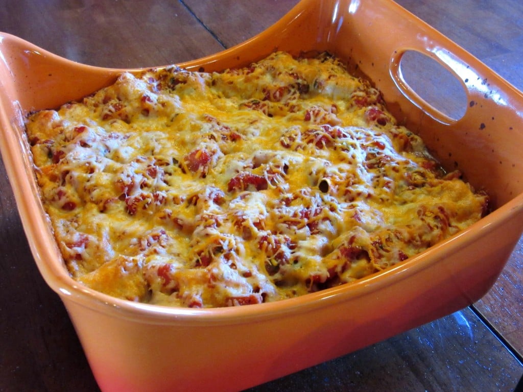 turkey taco lasagna