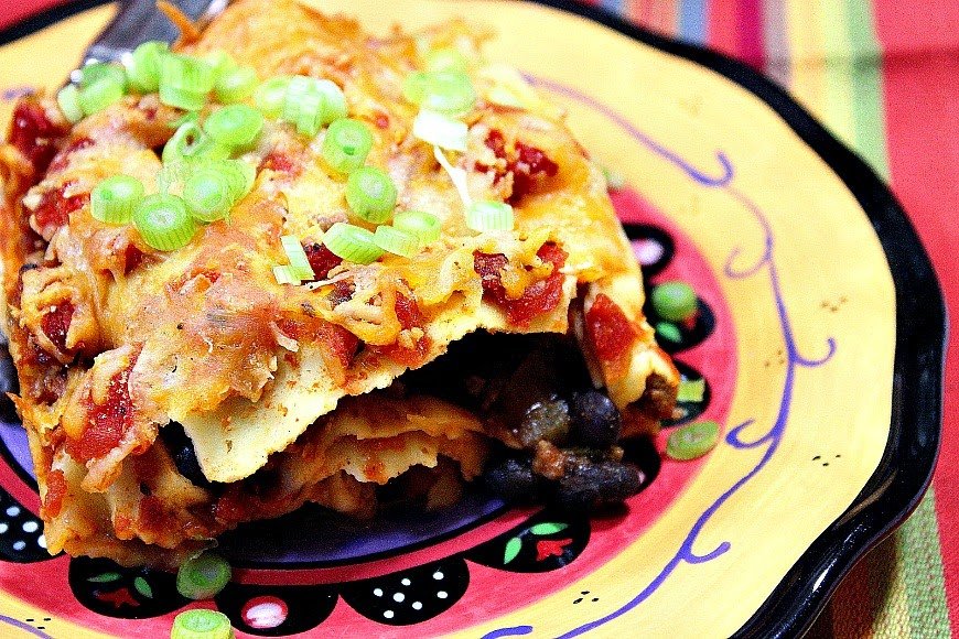 Turkey Taco Lasagna 