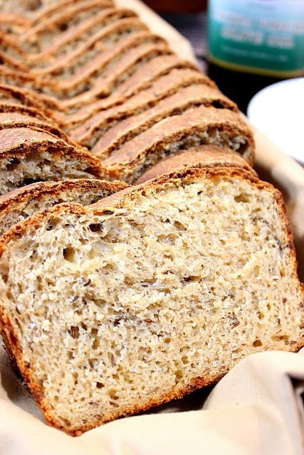 Whole Wheat Caraway Cheese Bread