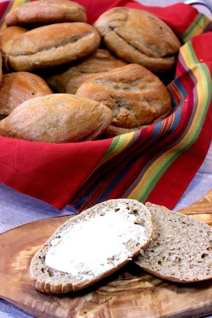 Whole Wheat Mexican Bolillos