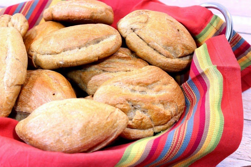 Whole Wheat Mexican Bolillos 