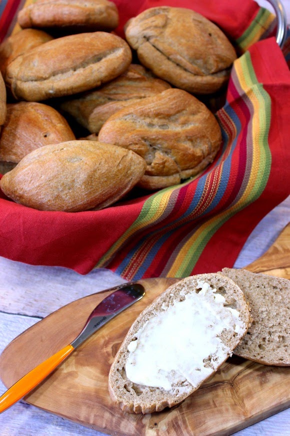 Whole Wheat Mexican Bolillos