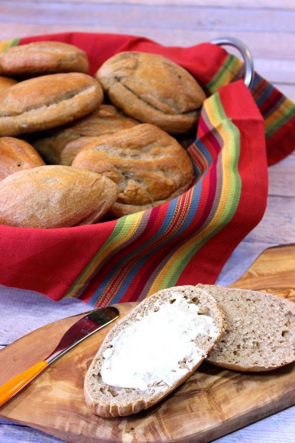 Whole Wheat Mexican Bolillos