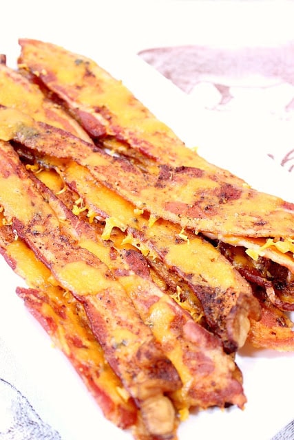 Cheesy Smoky Bacon Strips