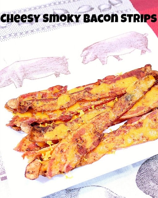Cheesy Smoky Bacon Strips
