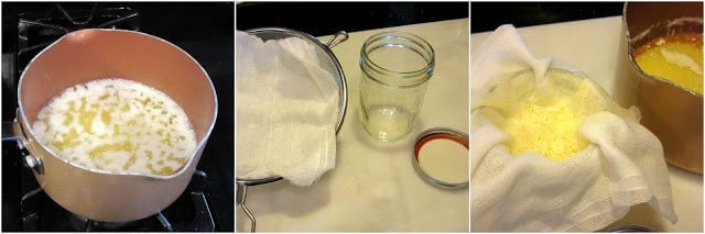 How to make homemade garlic ghee photo tutorial - kudoskitchenbyrenee.com