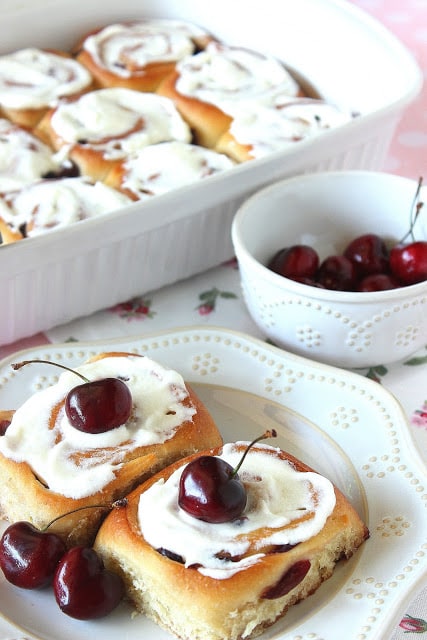 Sweet Cherry Rolls