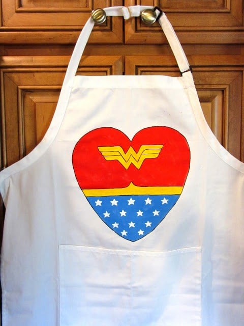 Wonder Woman Chefs Apron