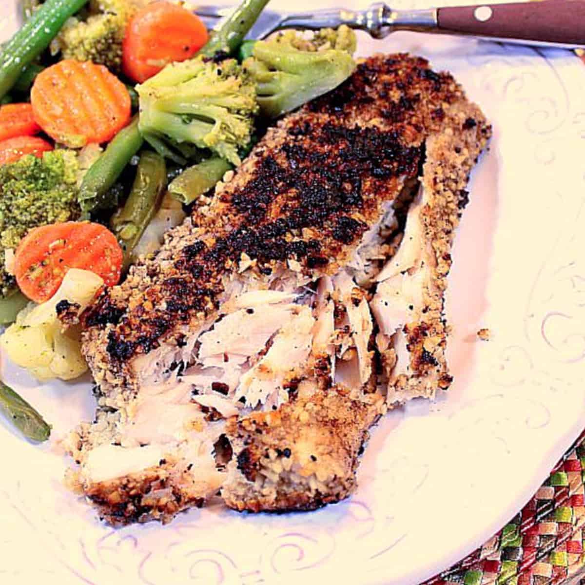 Cashew Coconut Crusted Mahi Mahi Recipe Kudos Kitchen by Renee