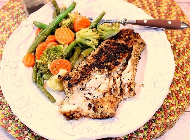 Cashew and Coconut Crusted Mahi-Mahi