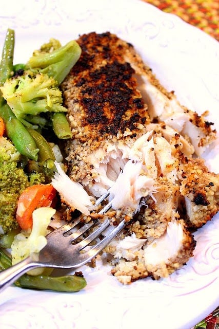 Cashew and Coconut Crusted Mahi-Mahi