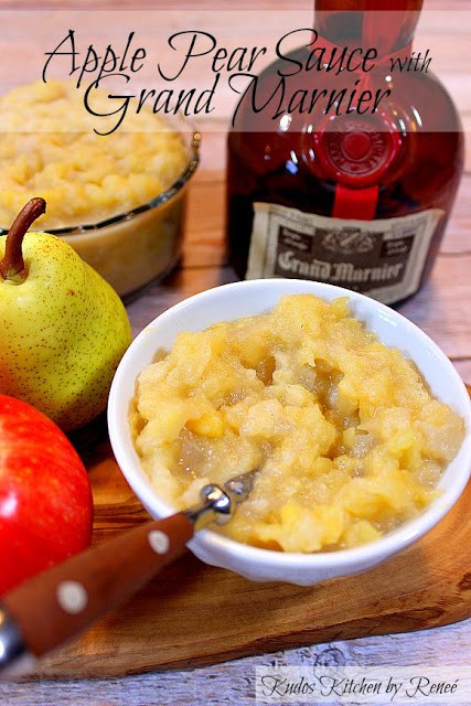 Apple Pear Sauce with Grand Marnier