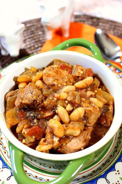 Pork Cassoulet Recipe - Kudos Kitchen by Renee