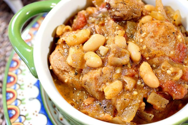 Pork Cassoulet Recipe - Kudos Kitchen by Renee