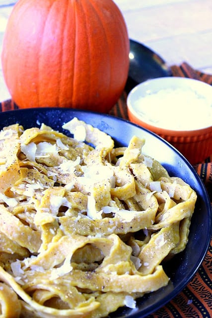 Homemade Pumpkin Pasta with Sage