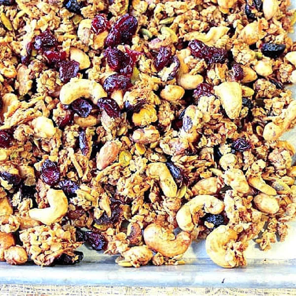 Coconut Oil Granola Recipe Kudos Kitchen by Renee
