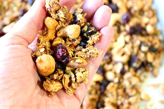 Healthy Coconut Oil Granola