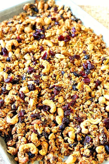 Healthy Coconut Oil Granola