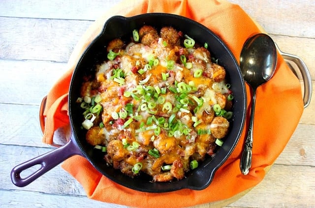 Tater Tot Poutine - www.kudoskitchenbyrenee.com Tater Tot Poutine
