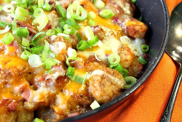 Tater Tot Poutine - www.kudoskitchenbyrenee.com Tater Tot Poutine