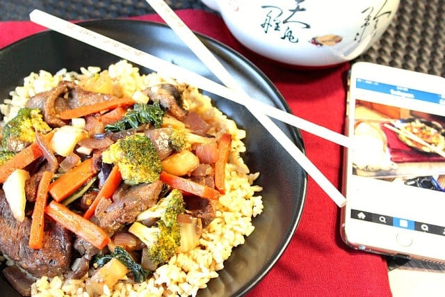 Beef, Broccoli and Bok Choy Stir Fry