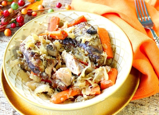 Slow-Cooker Ribs and Sauerkraut