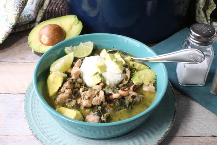 Black-Eyed Pea Chicken Chili