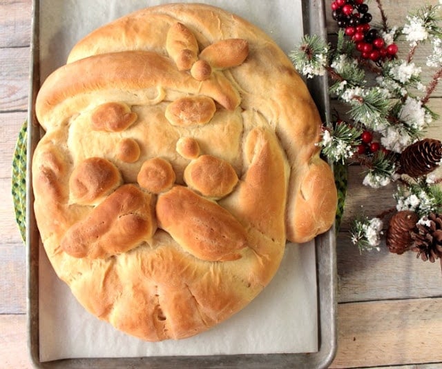 Ho! Ho! Ho! This tasty Charming Buttermilk Honey Shaped Santa Bread is as whimsical as he is delicious. With my easy to follow step-by-step instructions, he'll be on your holiday table in no time. - kudoskitchenbyrenee.com