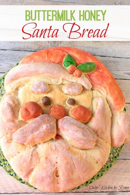 Buttermilk Honey Santa Bread