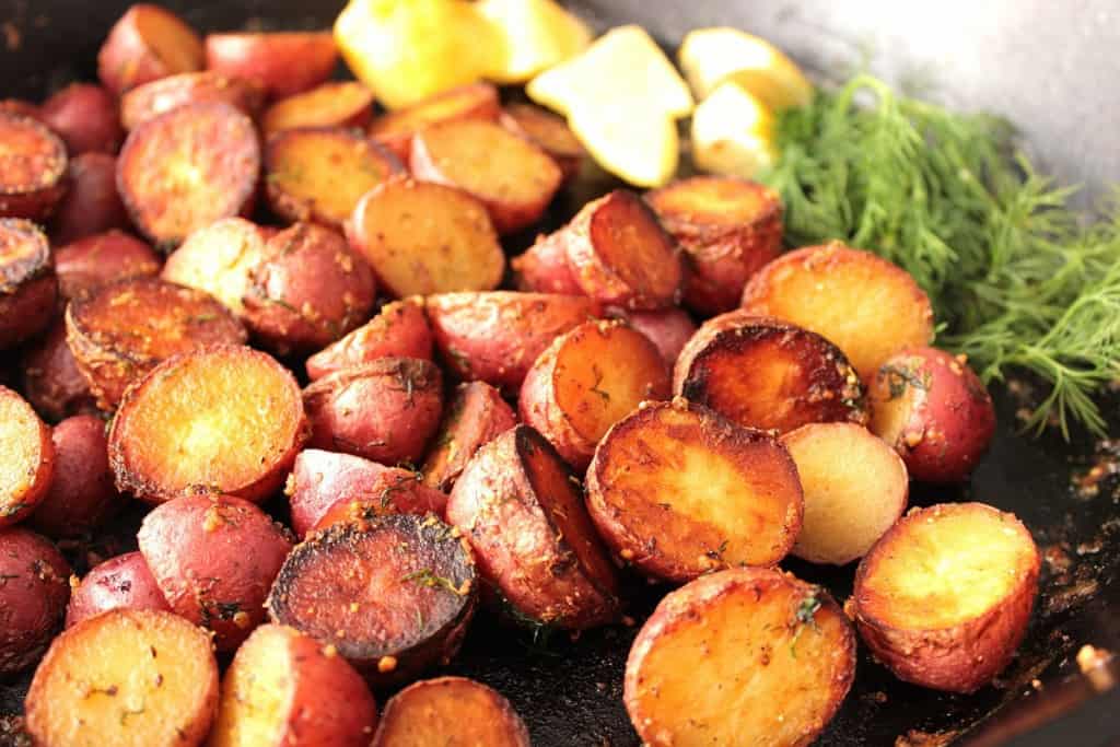 Easy Crispy Red Potatos