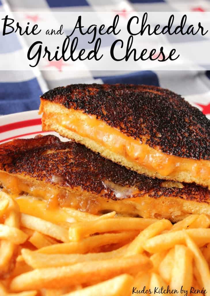 Grown up grilled cheese sandwiches
