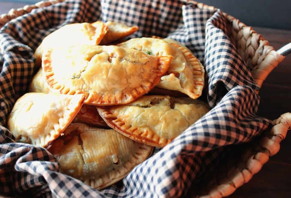 Homemade Chicken Pot Pie Pockets