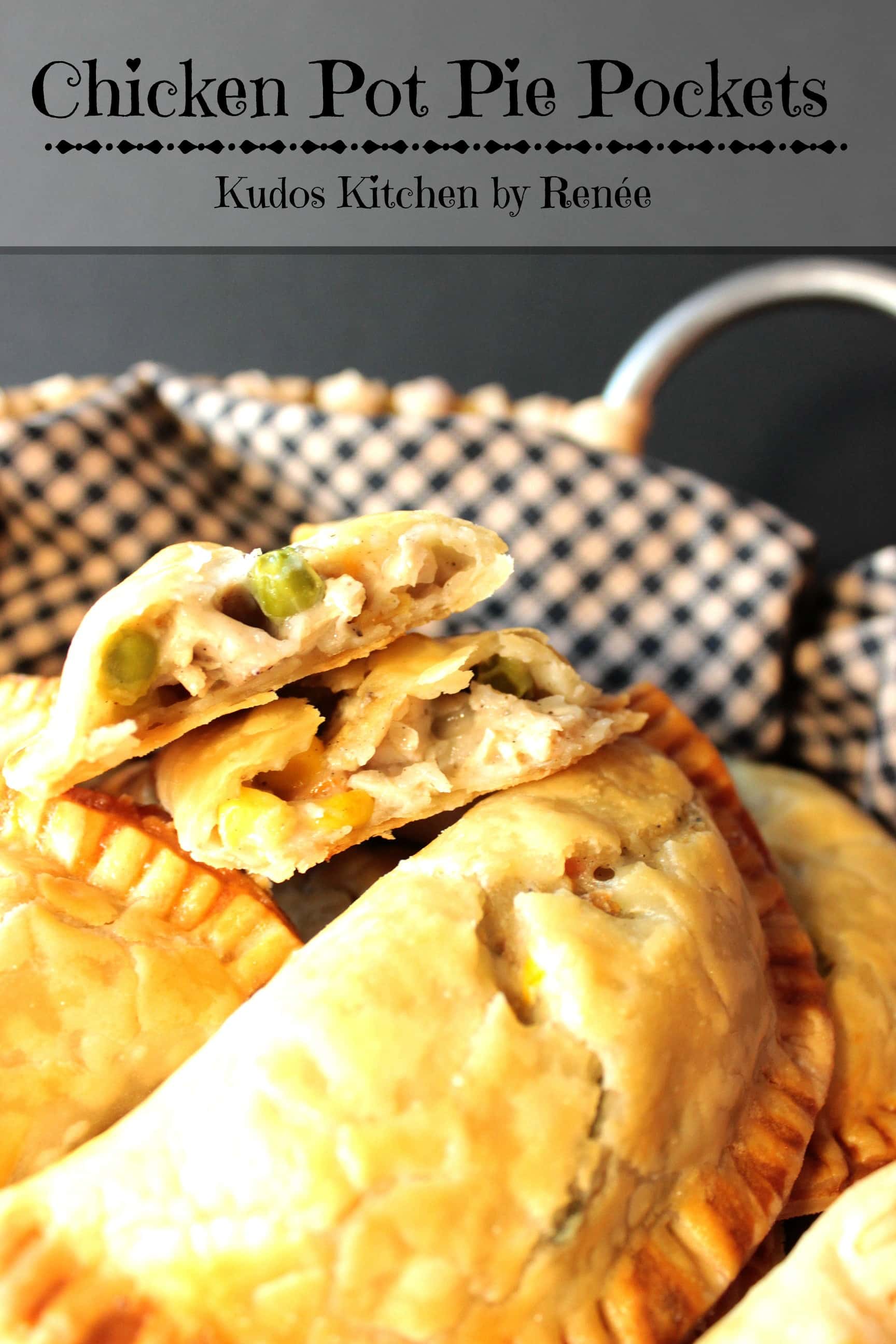 Chicken Pot Pie Pockets