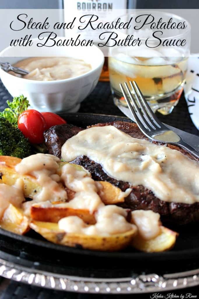 Bourbon Butter Sauce for Steak and Potatoes