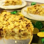 Irish tart with cheese and potato