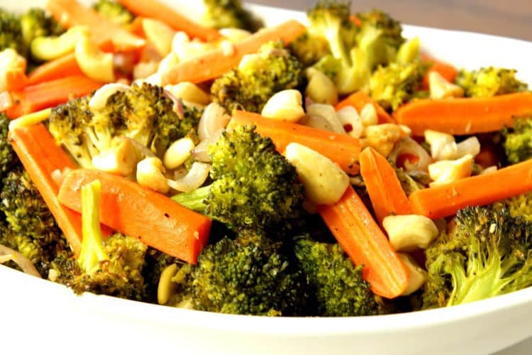 Oven Roasted Carrots and Broccoli Kudos Kitchen by Renee
