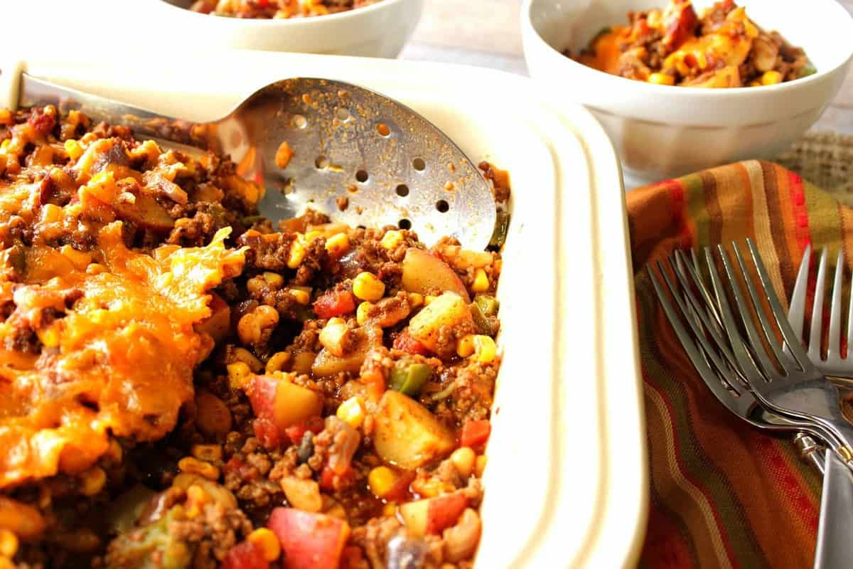 family favorite texas tater hash casserole