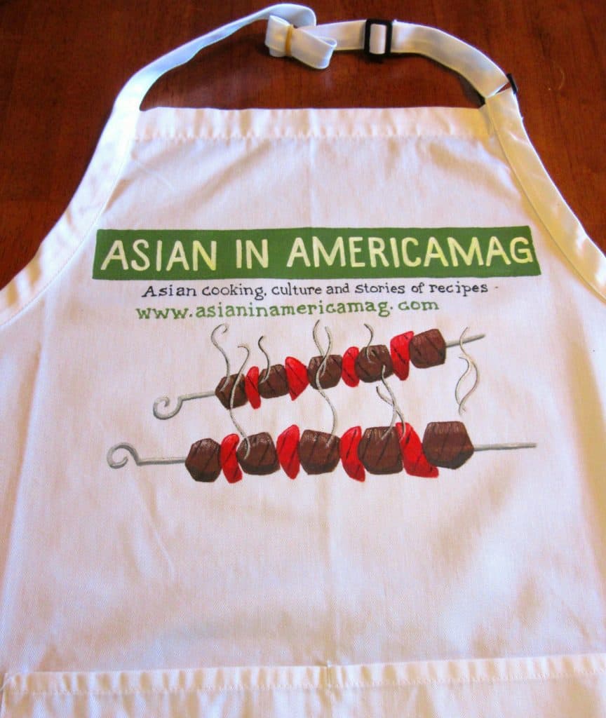 Hand Painted Food Blogger Apron