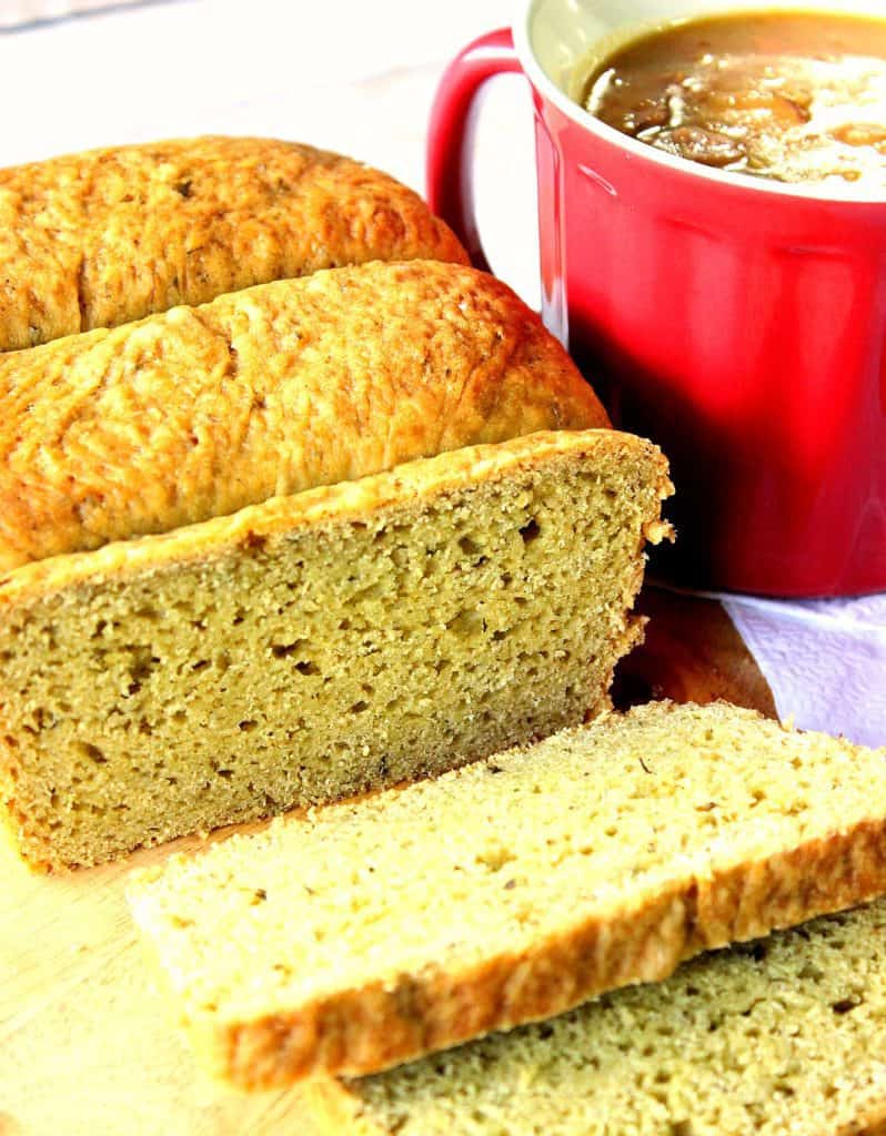 Delicious Avocado Yeast Bread with Cilantro is a wonderfully textured bread with a tender crumb and crust. - Kudos Kitchen by Renee Homemade yeast bread with avocado