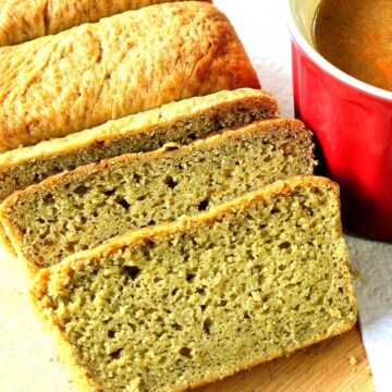 Yeast bread with avocado
