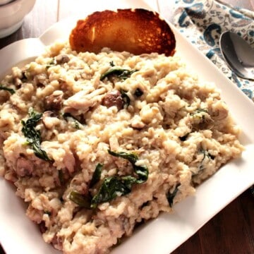 Creamy Mascarpone Chicken Risotto