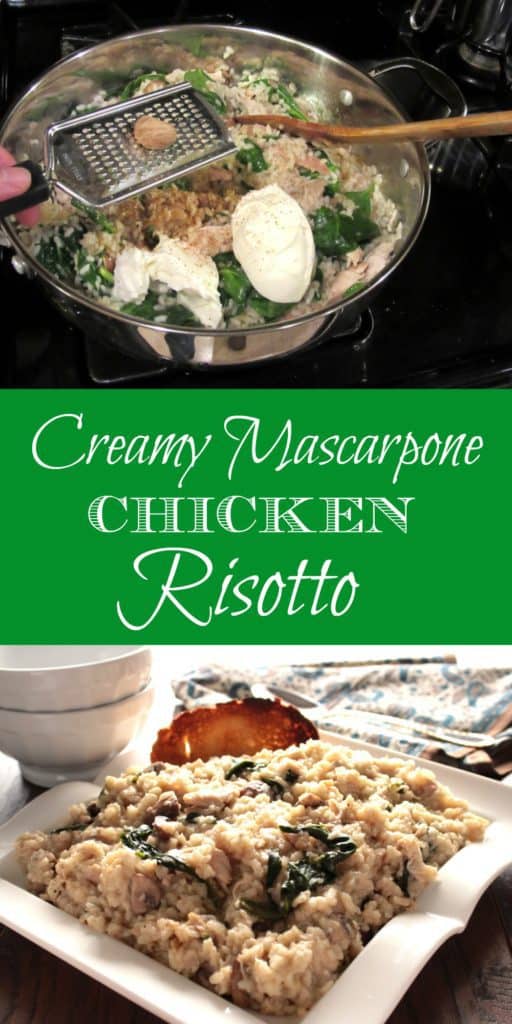 Chicken Risotto with Mascarpone