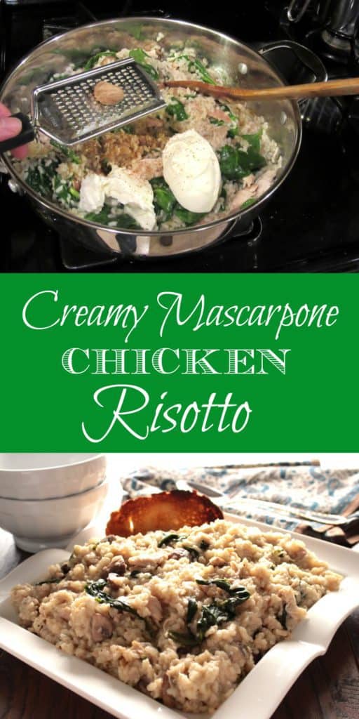 Chicken Risotto with Mascarpone