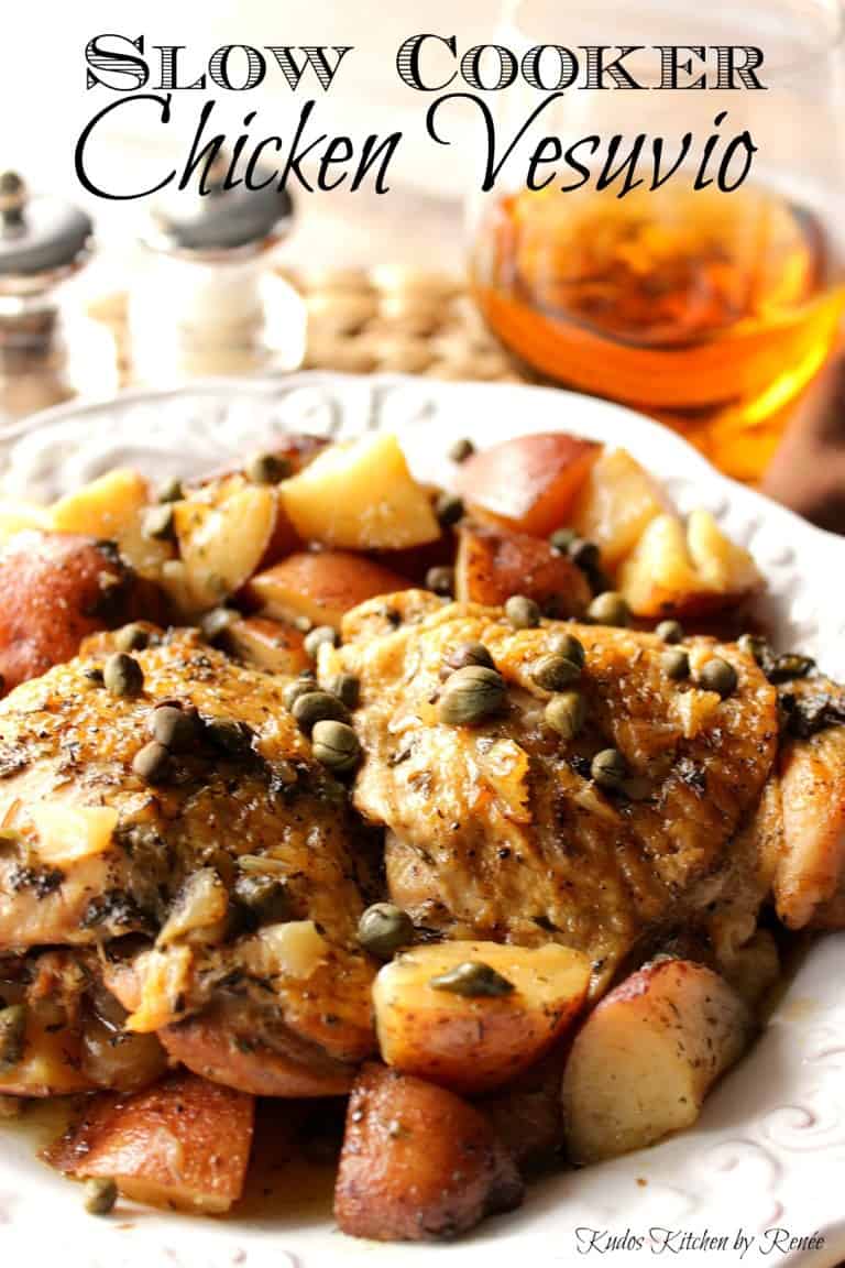 Slow Cooker Chicken Vesuvio Kudos Kitchen by Renee